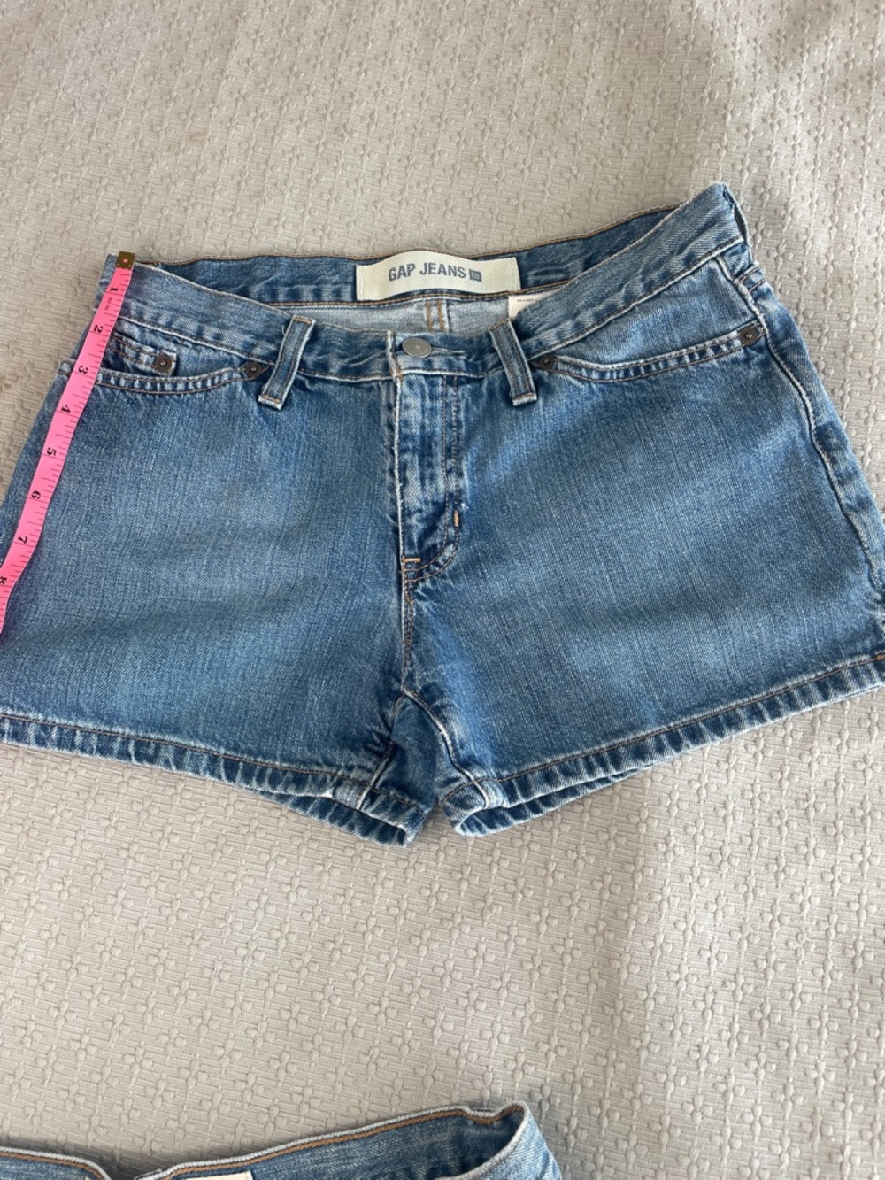 GAP (size4)  Blue Denim Jean (short) Shorts (3” inseam)